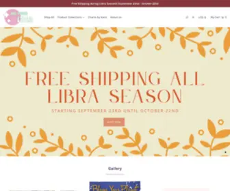 Noteverylibra.com(Astrology Inspired Gifts and Essentials) Screenshot