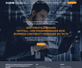 Notfall-UND-Krisenmanager.de(Business Continuity Manager (m/w/d)) Screenshot