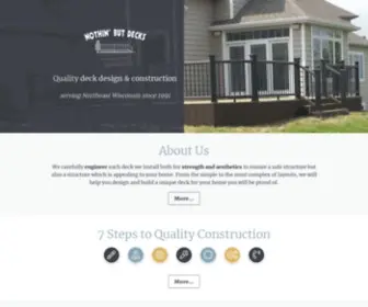 Nothinbutdecks.com(Nothin' But Decks) Screenshot