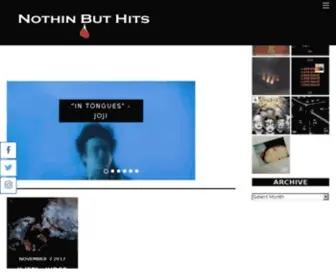 Nothinbuthits.com(Nothin But Hits) Screenshot