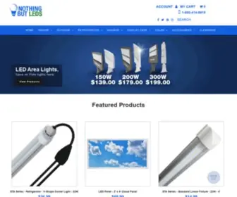 Nothingbutleds.com(Nothing But LED's) Screenshot