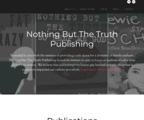 Nothingbutthetruth.com(Nothing But the Truth Publishing) Screenshot
