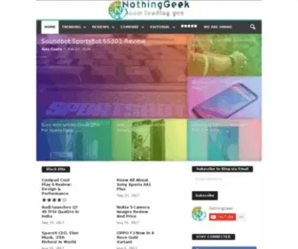 Nothinggeek.com(Home) Screenshot