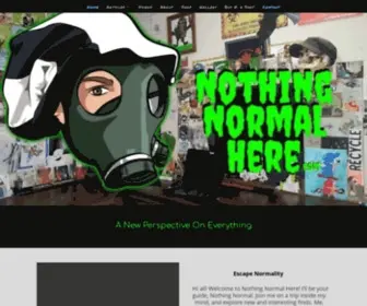 Nothingnormalhere.com(Nothingnormalhere) Screenshot