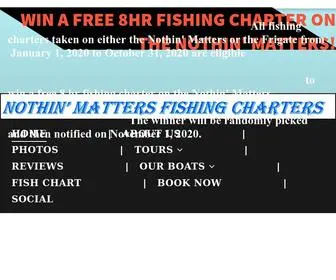 Nothinmattersfishingcharters.com(Fishing Trips in Destin) Screenshot