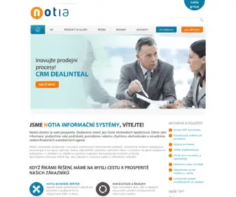 Notia.com(Software pro řízení podniků a pro státní správu) Screenshot