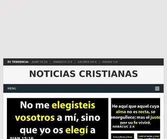 Noticcristiana.com(Noticias Cristianas) Screenshot