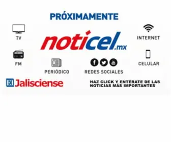 Noticel.mx(Las noticias que acontecen en Jalisco) Screenshot