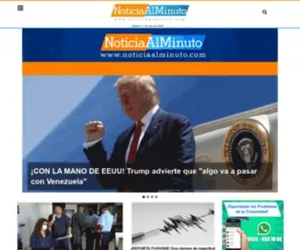 Noticiaalminuto.com(Noticia al Minuto) Screenshot