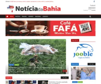 Noticiadabahia.com.br(Notícia da Bahia) Screenshot