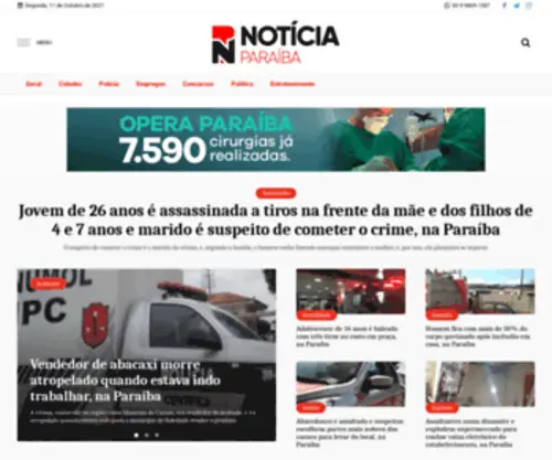 Noticiaparaiba.com.br(Noticiaparaiba) Screenshot