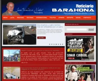 Noticiariobarahona.com(Noticiario Barahona) Screenshot