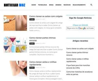 Noticiarmoz.com(Noticiar Moz) Screenshot