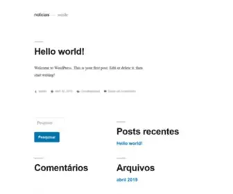 Noticias-DE-Saude.com(Noticias) Screenshot