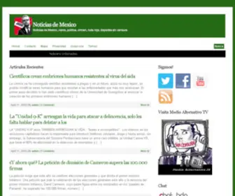 Noticias-Mexico.com(Noticias de Mexico) Screenshot