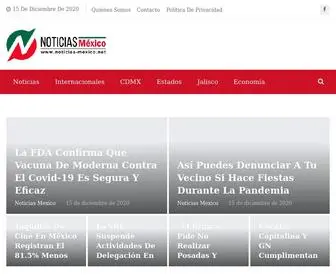 Noticias-Mexico.net(Noticias Mexico) Screenshot