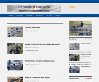 Noticias23.com(Movimiento Democracia) Screenshot