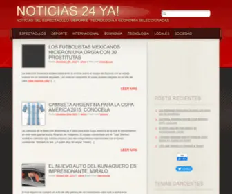 Noticias24YA.com(Noticias 24) Screenshot