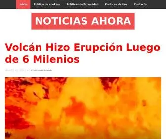 Noticiasahora.club(Noticias Internacionales al Momento) Screenshot