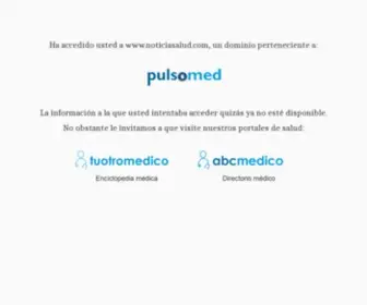Noticiasalud.com(Salud, medicina y bienestar) Screenshot