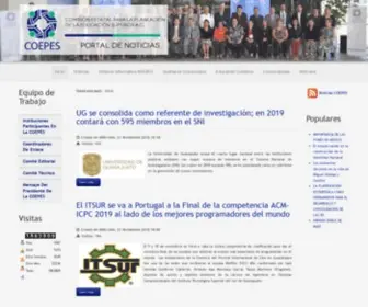 Noticiascoepesgto.mx(Revista COEPES) Screenshot