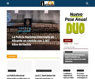 Noticiascv.com(Noticias de la Comunidad Valenciana) Screenshot