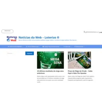 Noticiasdaweb.com.br(Loterias ®) Screenshot