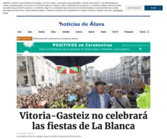 Noticiasdealava.eus(Diario de Noticias de Álava) Screenshot