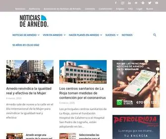 Noticiasdearnedo.es(Noticias de Arnedo) Screenshot