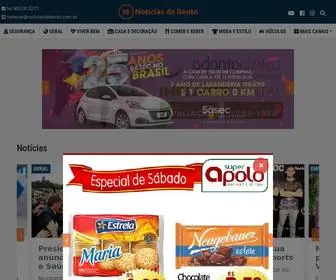 Noticiasdebento.com.br(Notícias) Screenshot