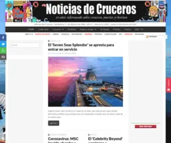 Noticiasdecruceros.com.ar(Cruceros) Screenshot