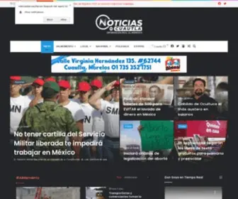 Noticiasdecuautla.com(Noticias de Cuautla) Screenshot