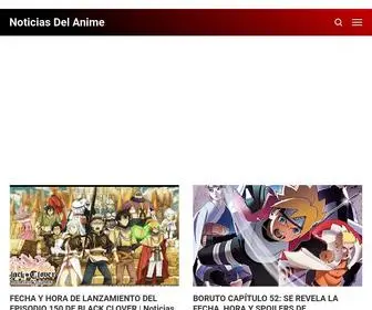 Noticiasdelanime.com(Noticias del anime) Screenshot