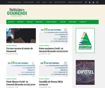 Noticiasdeotamendi.com.ar(Noticias de Otamendi) Screenshot