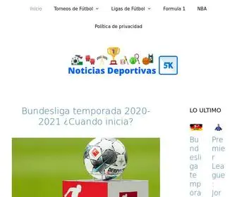 Noticiasdeportiva.com(Noticias Deportivas) Screenshot