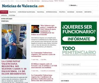 Noticiasdevalencia.com(Noticias de Valencia) Screenshot