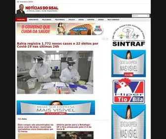 Noticiasdosisal.com.br(Noticias do Sisal) Screenshot