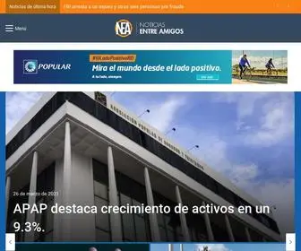Noticiasentreamigos.com.do(Noticias Entre Amigos) Screenshot