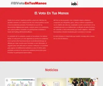 Noticiasfalsas.pe(El Voto En Tus Manos) Screenshot