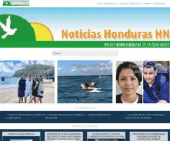 Noticiashondurashn.com(Somos un servicio de noticias) Screenshot