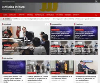 Noticiasinfolec.com(Noticias Infolec) Screenshot