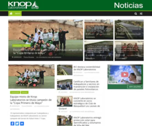 Noticiasknop.cl(Noticias-Knop) Screenshot
