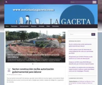 Noticiaslagaceta.com(Noticias La Gaceta) Screenshot