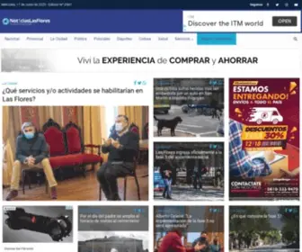 Noticiaslasflores.com.ar(Noticias Las Flores) Screenshot