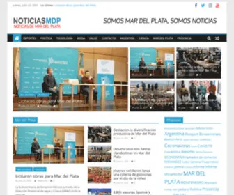 Noticiasmdp.com(Noticias de Mar del Plata) Screenshot