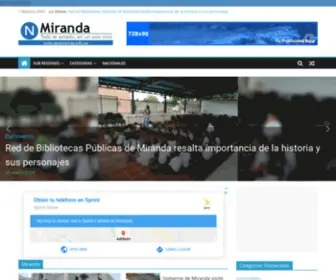 Noticiasmiranda.info.ve(Todas las Noticias del Estado Bolivariano de Miranda (Venezuela)) Screenshot