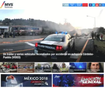 Noticiasmvs.com(MVS Noticias) Screenshot