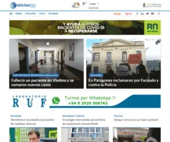 Noticiasnet.com.ar(Informacion de Rio Negro) Screenshot
