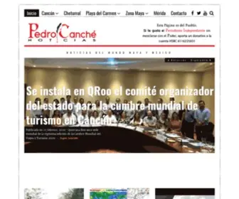 Noticiaspedrocanche.com(Pedro Canché Noticias) Screenshot