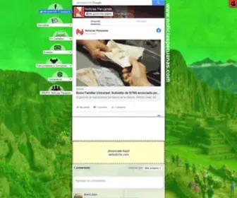 Noticiasperuanas.com(Noticias Peruanas) Screenshot